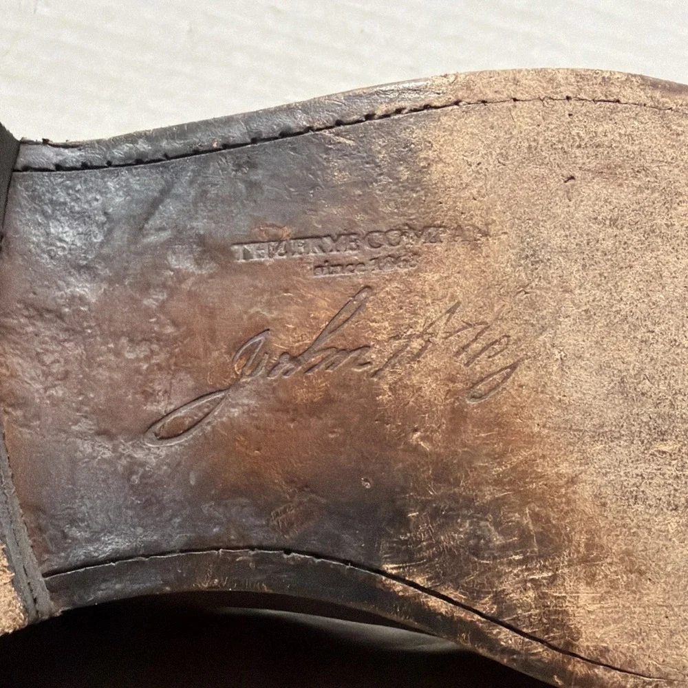 Frye Tyler Chelsea Boots Men's Size 8.5D Brown Leather Ankle Pull On Mexico